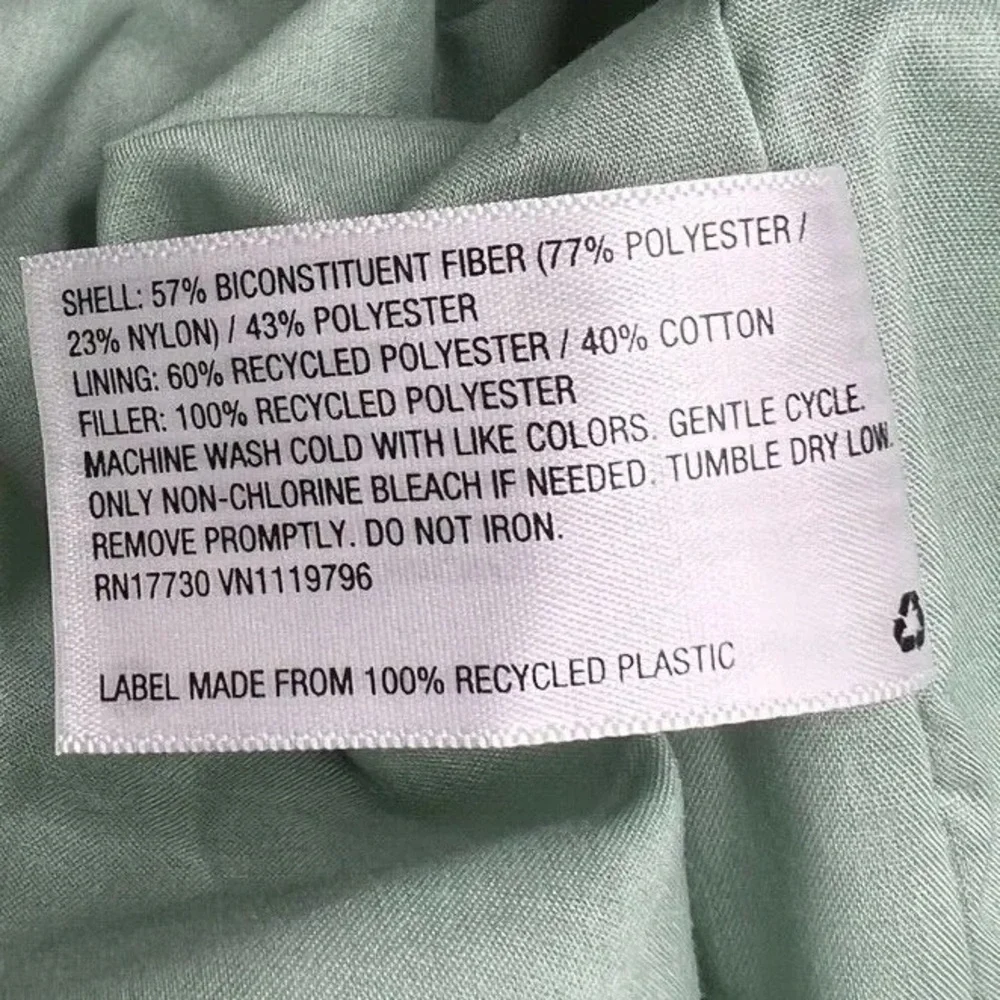 Universal Thread Quilted Jacket Green Plus Size Spring NEW - Picture 4 of 11